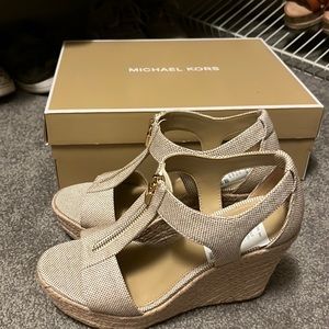 Brand new Michael Kors wedge